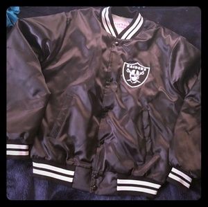 Oakland Raiders Chalkline 80's jacket